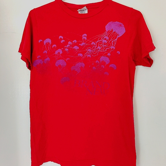 ♥️🐙 TRUE VINTAGE 🐙♥️ BAND TEE CIRCA ✨2002✨ BRAND NEW / JELLYFISH - Picture 1 of 5